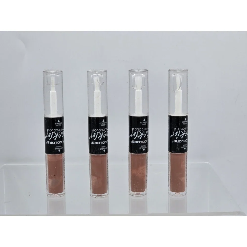 4 Lot L.A. COLORS Lockin'Lip Color - Color Trendsetter‎ CLG367